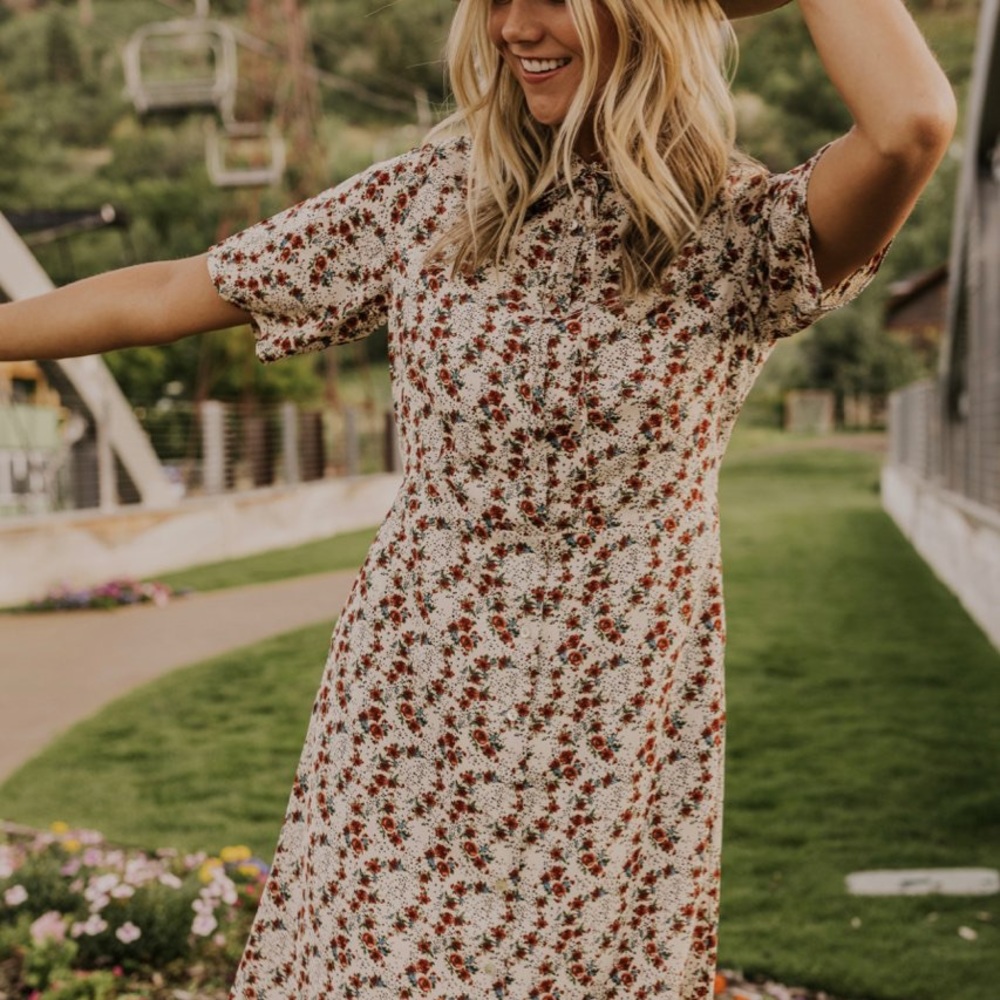 NWT Roolee Dawson Floral Dress